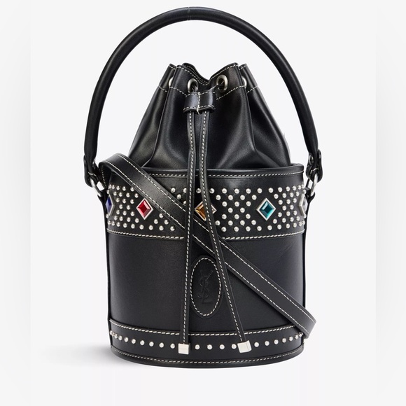 Saint Laurent Handbags - Saint Laurent Bahia Small Bucket‎ Bag black